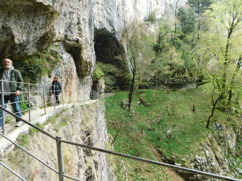 Škocjan-barlangrendszer kijárata, Szlovénia
