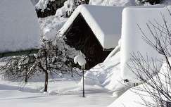 ház faház címlapfotó tél