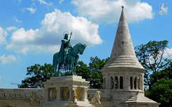 szobor budapest magyarország halászbástya