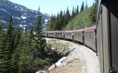 Vonat Alaszkában