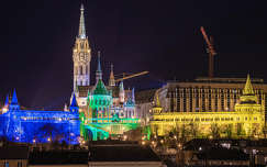 címlapfotó budapest halászbástya templom éjszakai képek magyarország mátyás templom