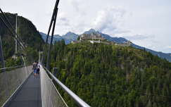 várak és kastélyok hegy németország alpok híd