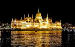 folyó éjszakai képek duna országház budapest magyarország