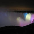 Niagara - vízesés éjjel, Kanada, USA