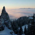 Az Egyes-kő csúcsnál, Gyergyói-havasok, Hagymás-hegység, Románia